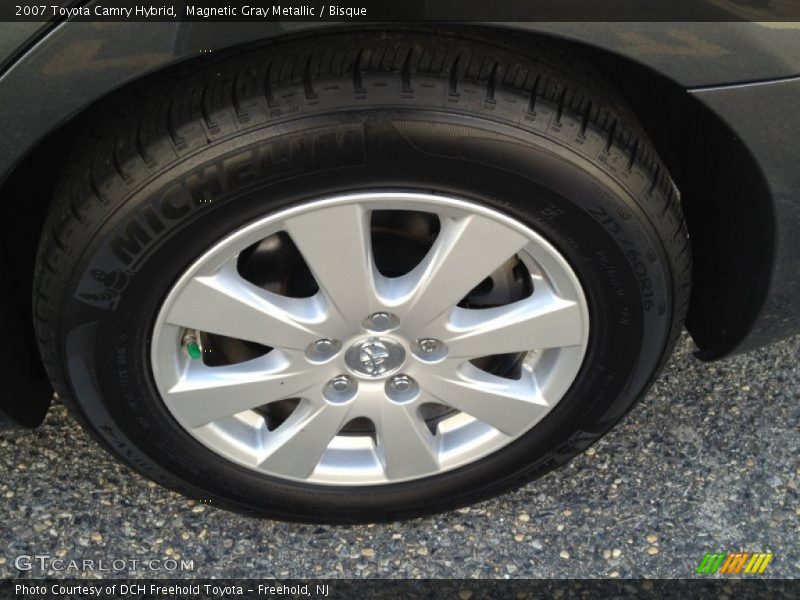 Magnetic Gray Metallic / Bisque 2007 Toyota Camry Hybrid