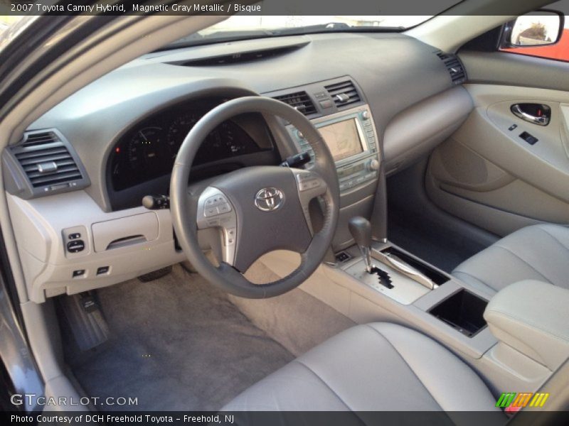 Magnetic Gray Metallic / Bisque 2007 Toyota Camry Hybrid