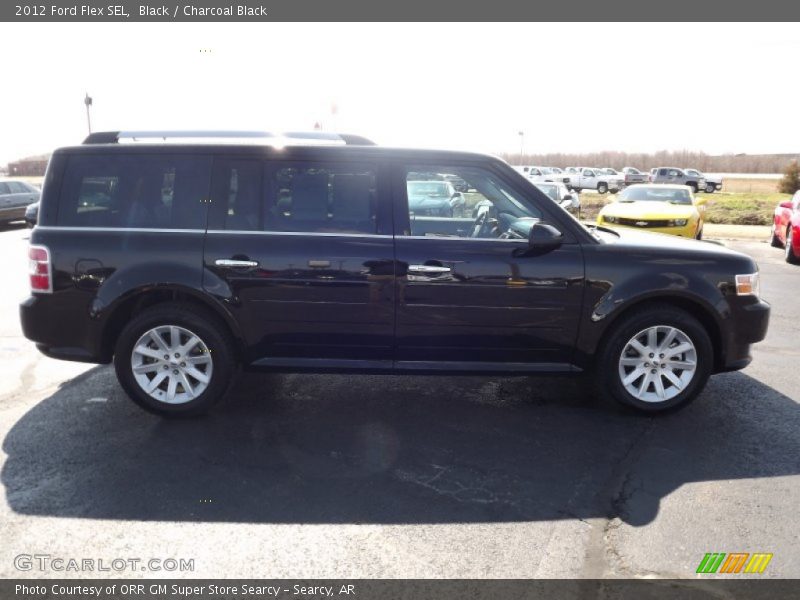 Black / Charcoal Black 2012 Ford Flex SEL