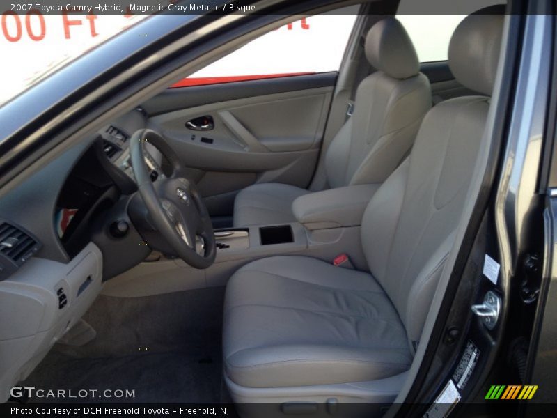 Magnetic Gray Metallic / Bisque 2007 Toyota Camry Hybrid