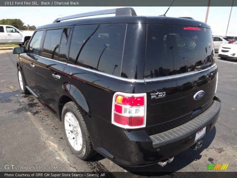 Black / Charcoal Black 2012 Ford Flex SEL