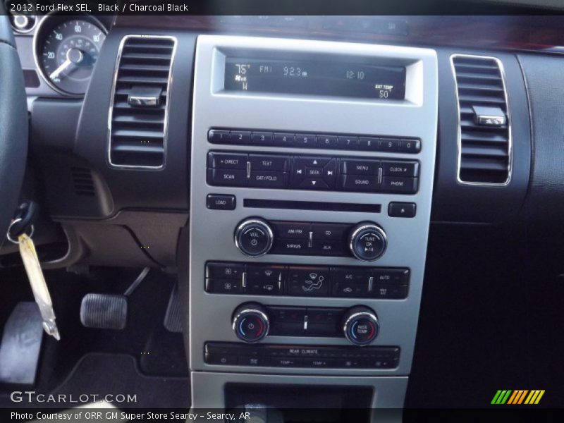 Black / Charcoal Black 2012 Ford Flex SEL