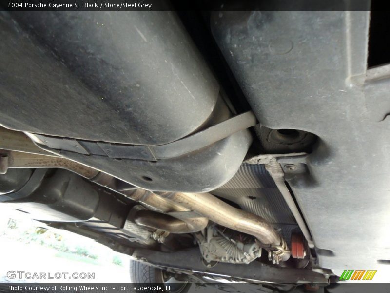 Undercarriage of 2004 Cayenne S