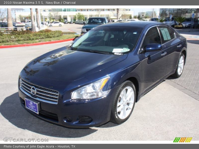 Navy Blue / Charcoal 2010 Nissan Maxima 3.5 S