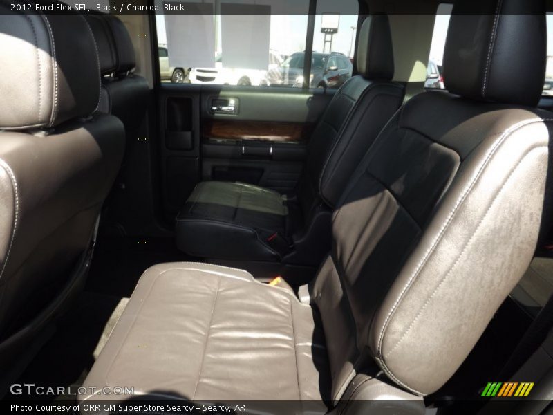 Black / Charcoal Black 2012 Ford Flex SEL