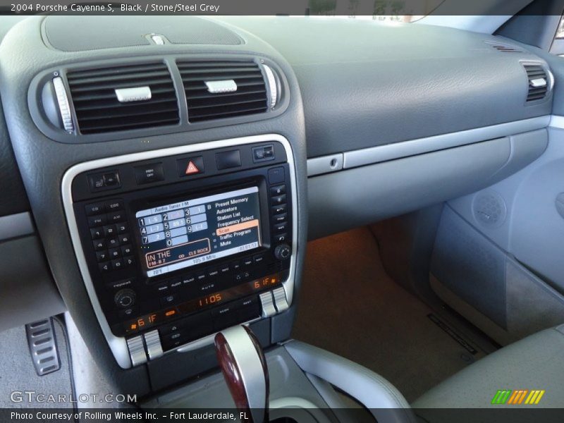 Black / Stone/Steel Grey 2004 Porsche Cayenne S