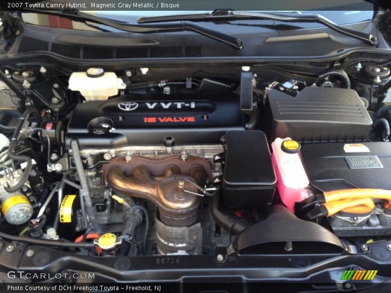 Magnetic Gray Metallic / Bisque 2007 Toyota Camry Hybrid