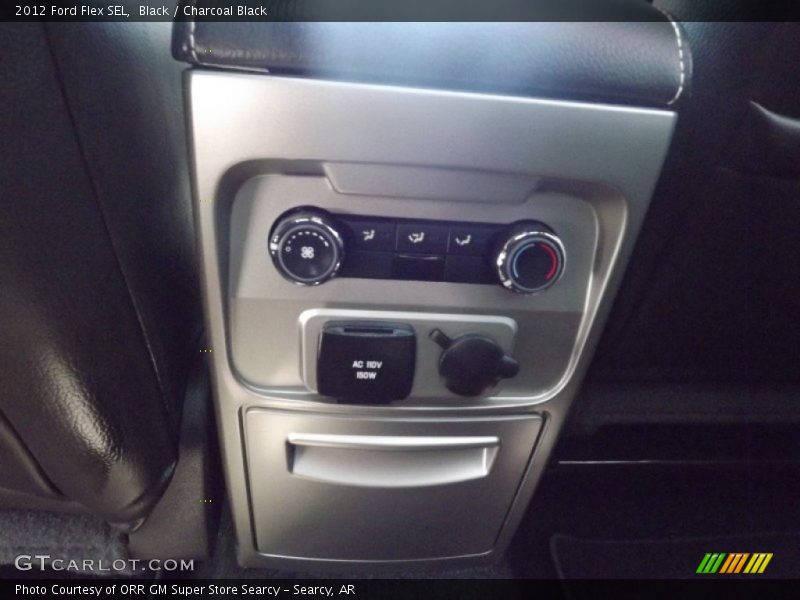 Black / Charcoal Black 2012 Ford Flex SEL
