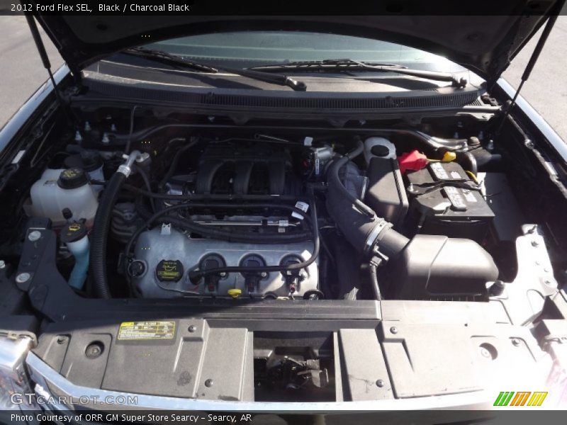 Black / Charcoal Black 2012 Ford Flex SEL