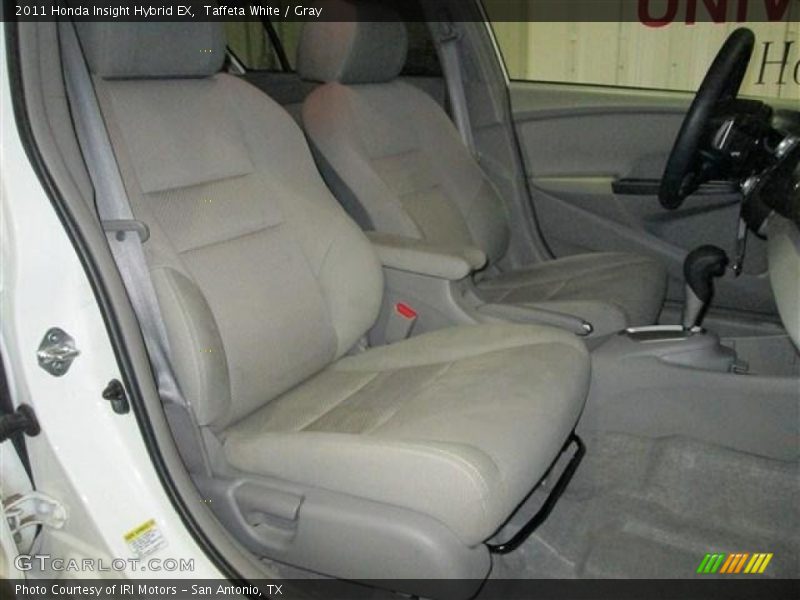 Taffeta White / Gray 2011 Honda Insight Hybrid EX