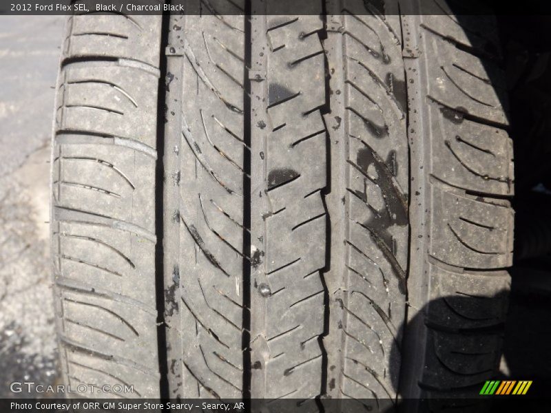 Black / Charcoal Black 2012 Ford Flex SEL