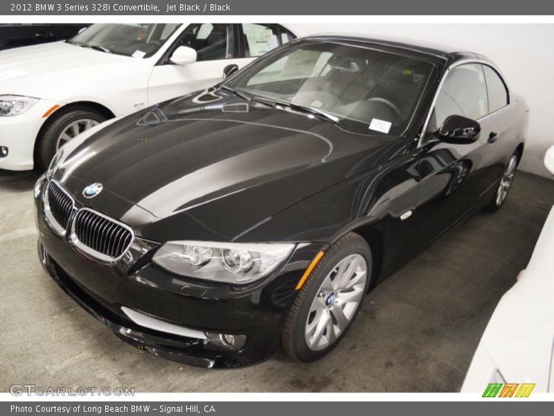 Jet Black / Black 2012 BMW 3 Series 328i Convertible