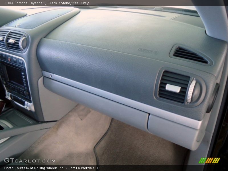 Black / Stone/Steel Grey 2004 Porsche Cayenne S