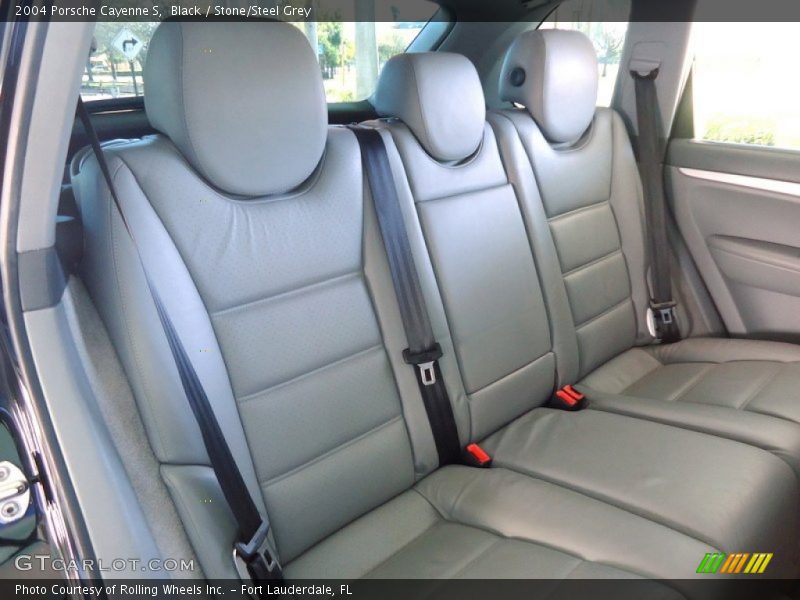 Rear Seat of 2004 Cayenne S