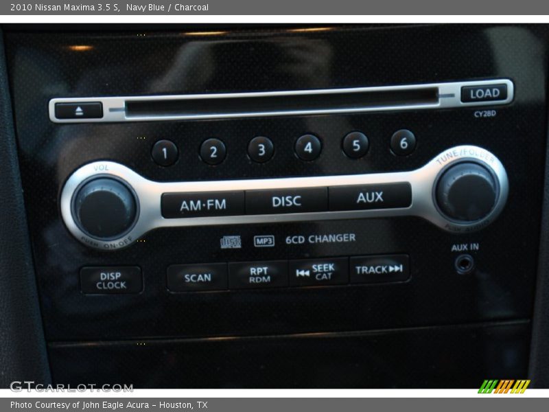 Navy Blue / Charcoal 2010 Nissan Maxima 3.5 S