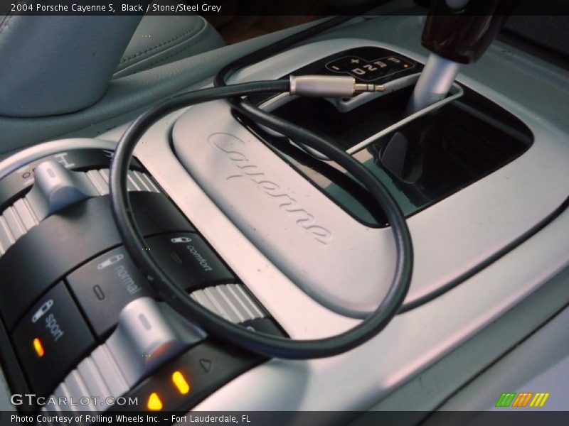 Black / Stone/Steel Grey 2004 Porsche Cayenne S