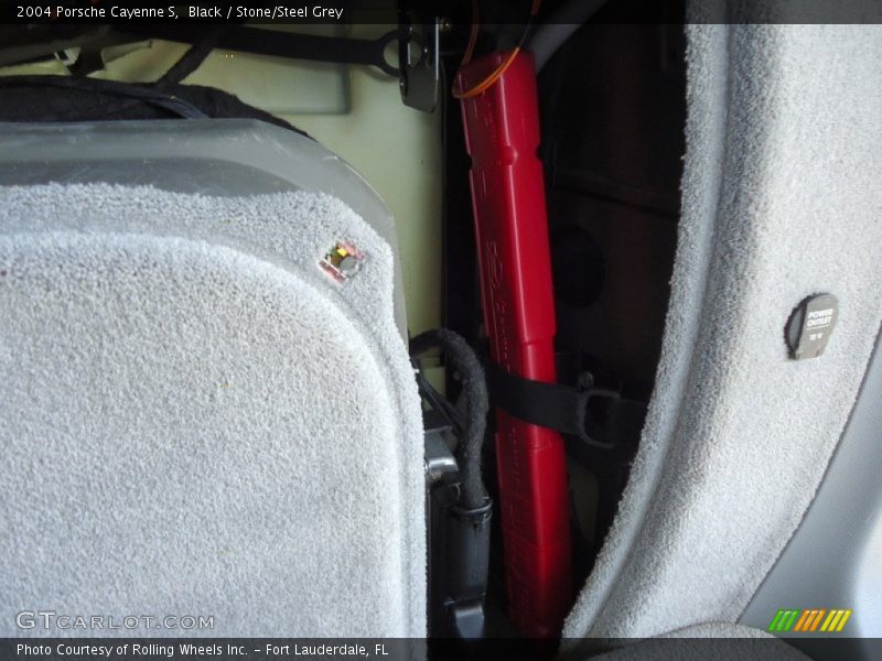 Black / Stone/Steel Grey 2004 Porsche Cayenne S