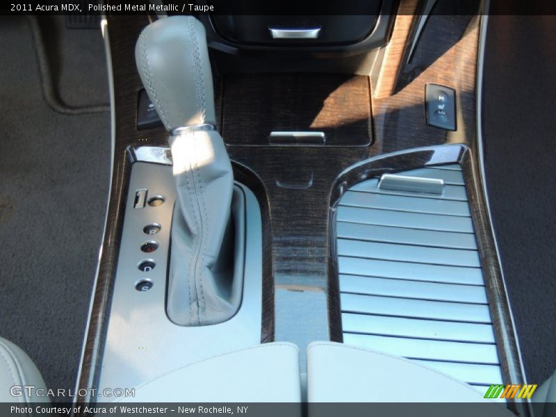 Polished Metal Metallic / Taupe 2011 Acura MDX