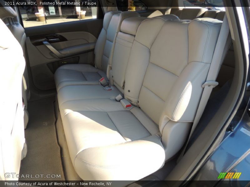 Polished Metal Metallic / Taupe 2011 Acura MDX