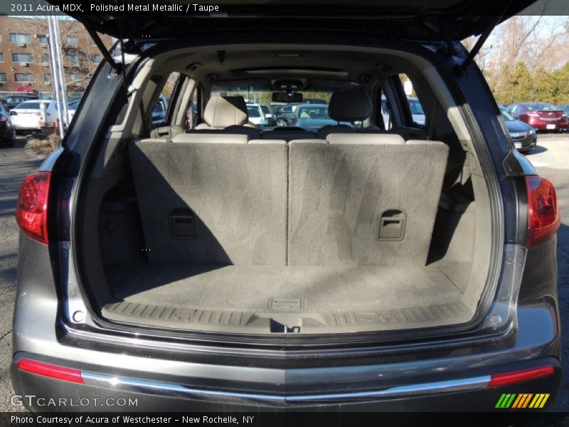Polished Metal Metallic / Taupe 2011 Acura MDX