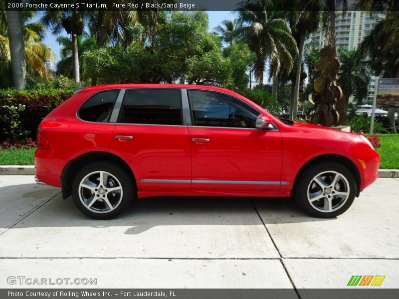  2006 Cayenne S Titanium Pure Red