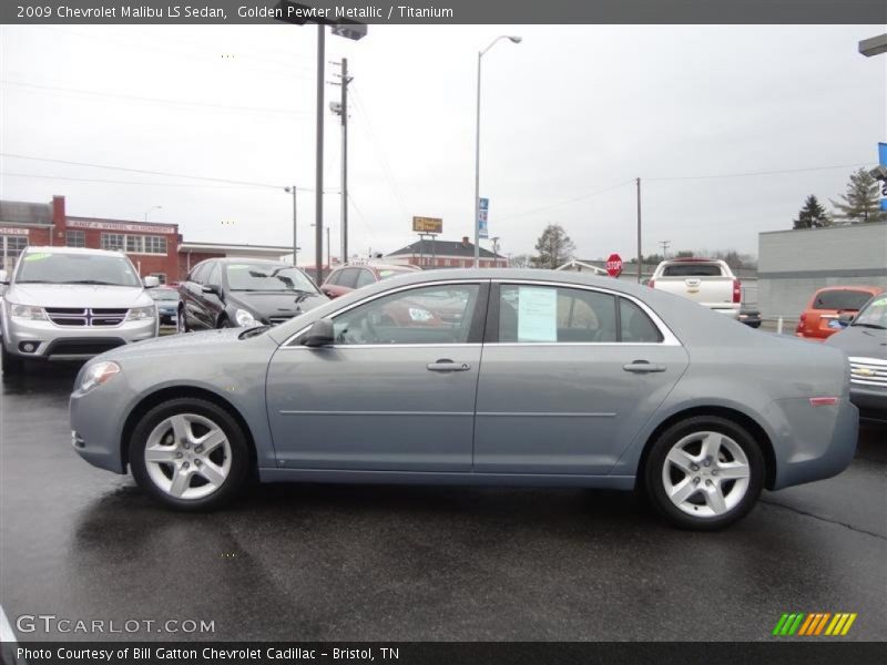  2009 Malibu LS Sedan Golden Pewter Metallic