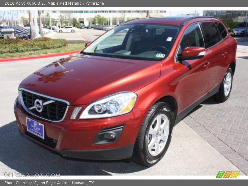 Maple Red Metallic / Anthracite 2010 Volvo XC60 3.2