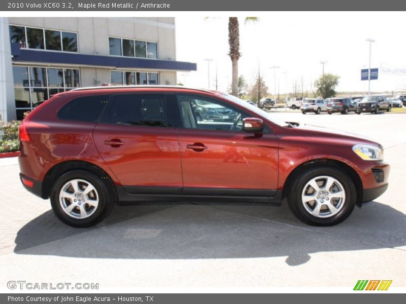 Maple Red Metallic / Anthracite 2010 Volvo XC60 3.2