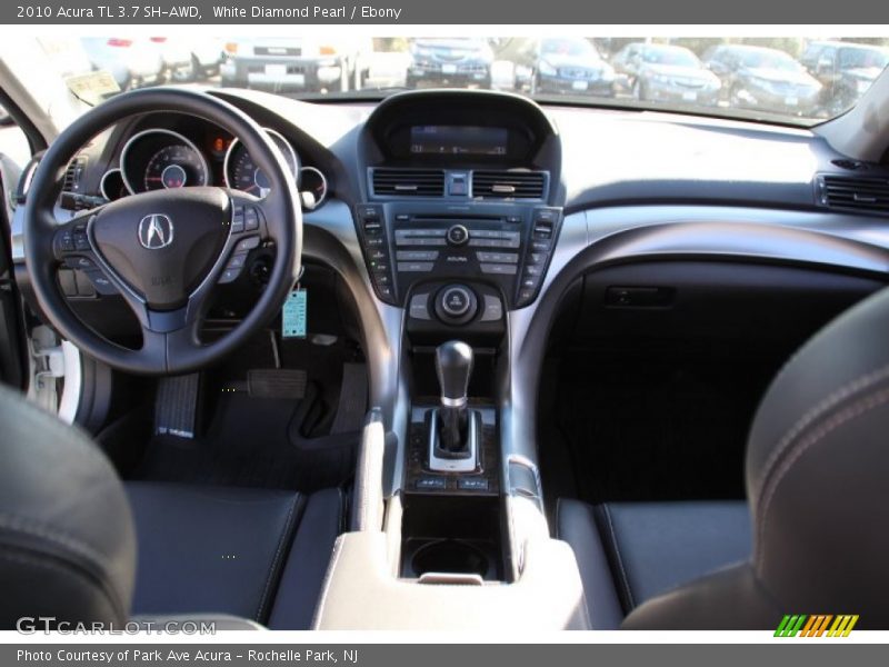 White Diamond Pearl / Ebony 2010 Acura TL 3.7 SH-AWD