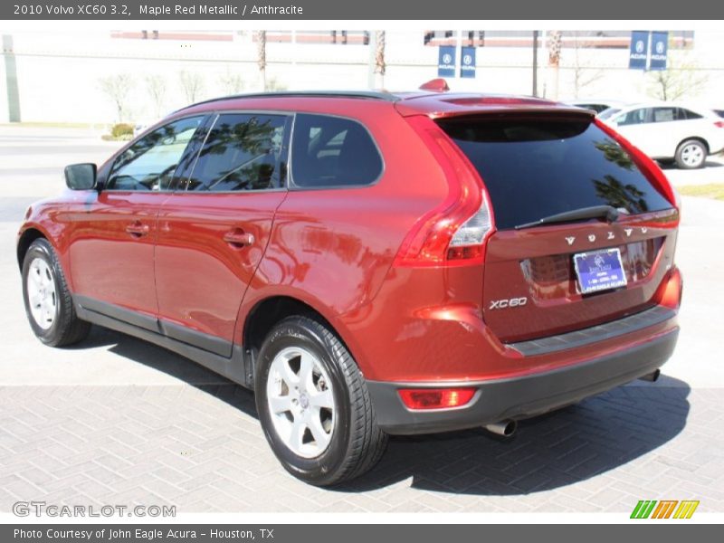 Maple Red Metallic / Anthracite 2010 Volvo XC60 3.2
