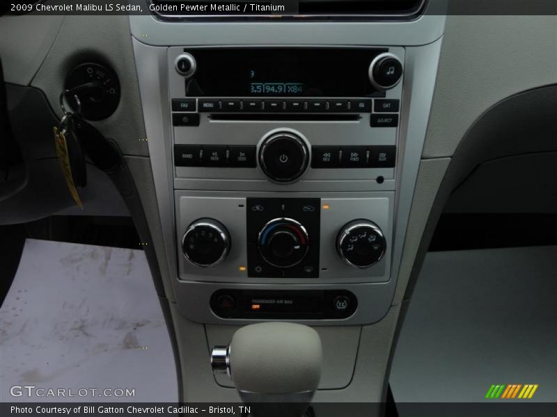 Controls of 2009 Malibu LS Sedan