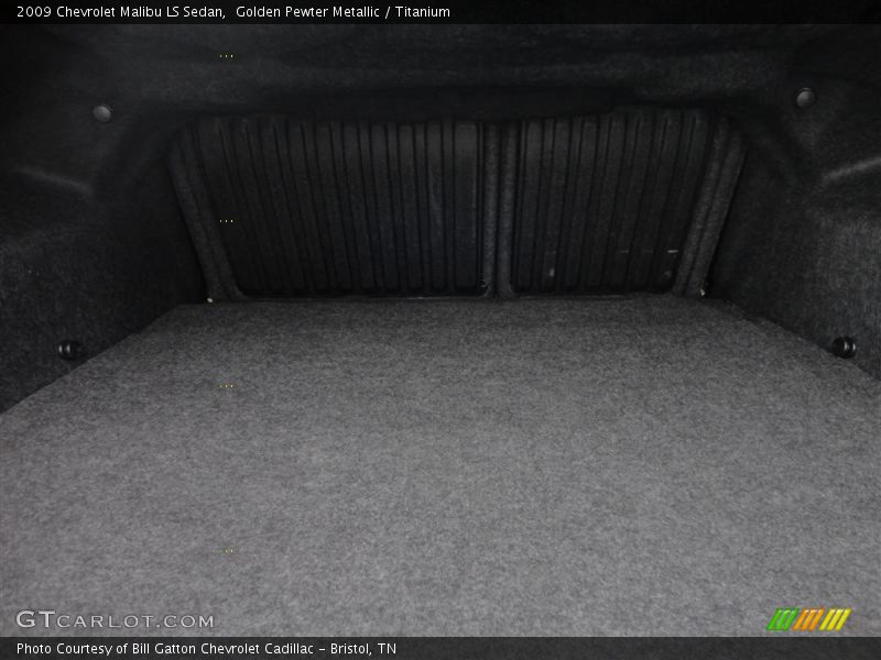 Golden Pewter Metallic / Titanium 2009 Chevrolet Malibu LS Sedan