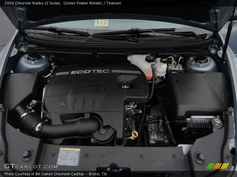  2009 Malibu LS Sedan Engine - 2.4 Liter DOHC 16-Valve VVT Ecotec 4 Cylinder