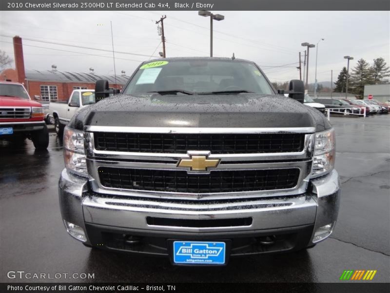 Black / Ebony 2010 Chevrolet Silverado 2500HD LT Extended Cab 4x4