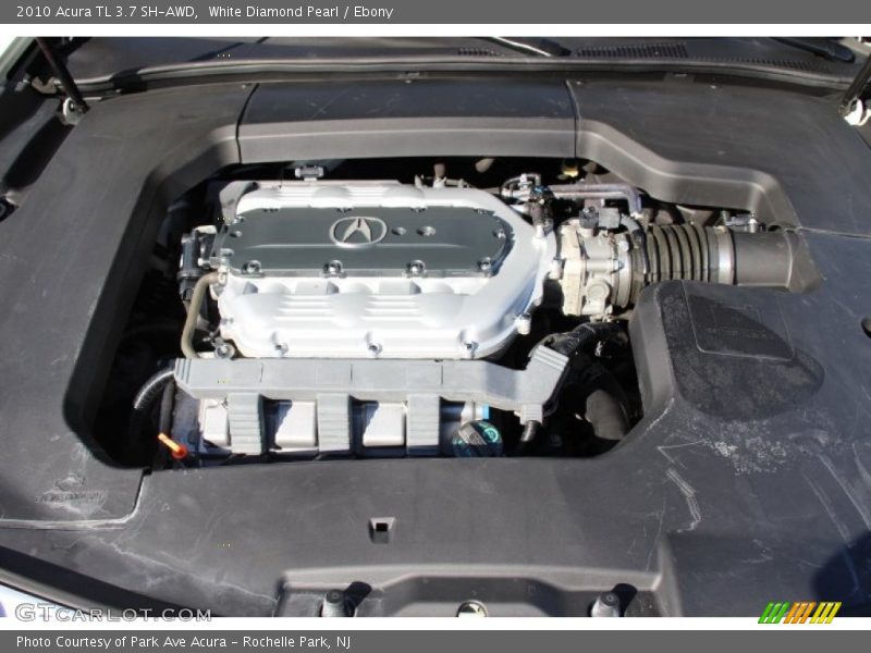 White Diamond Pearl / Ebony 2010 Acura TL 3.7 SH-AWD