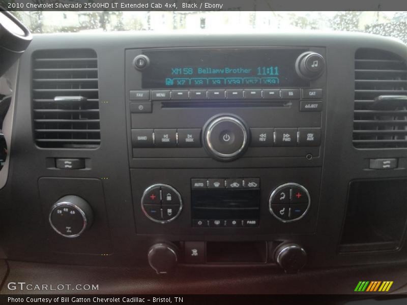 Black / Ebony 2010 Chevrolet Silverado 2500HD LT Extended Cab 4x4