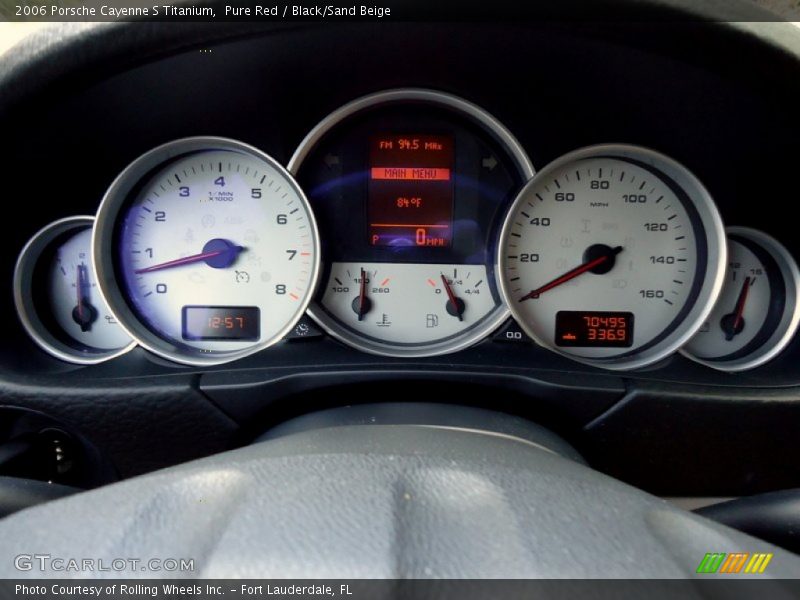  2006 Cayenne S Titanium S Titanium Gauges