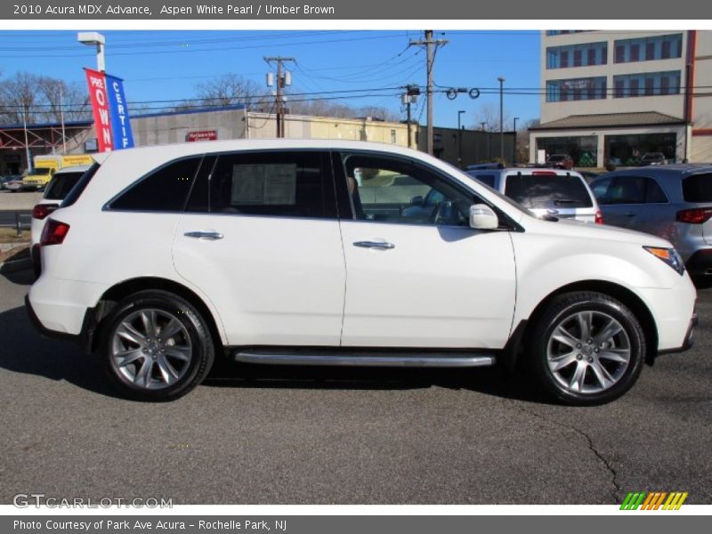  2010 MDX Advance Aspen White Pearl