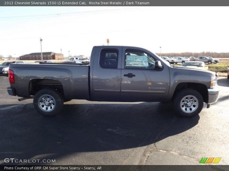 Mocha Steel Metallic / Dark Titanium 2013 Chevrolet Silverado 1500 LS Extended Cab