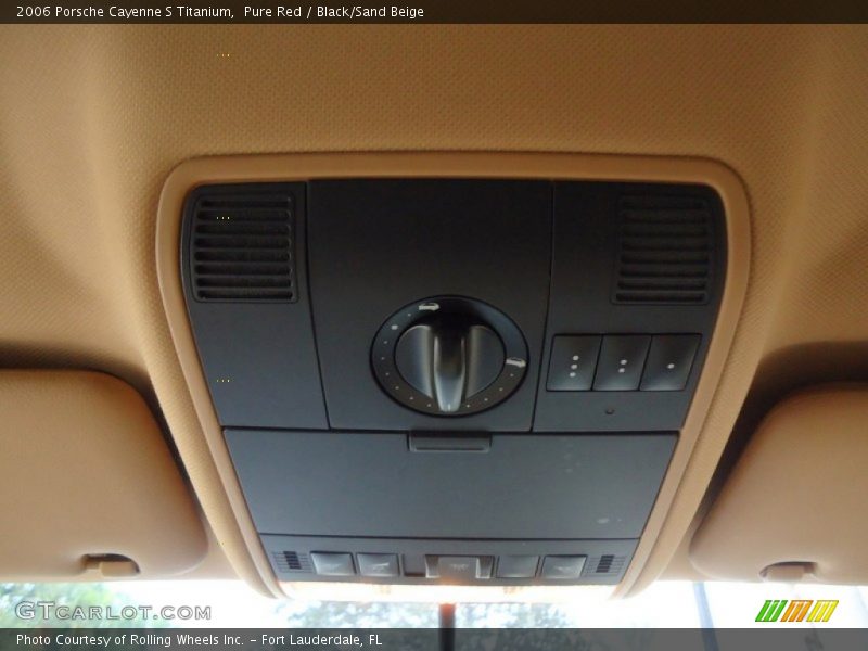Pure Red / Black/Sand Beige 2006 Porsche Cayenne S Titanium