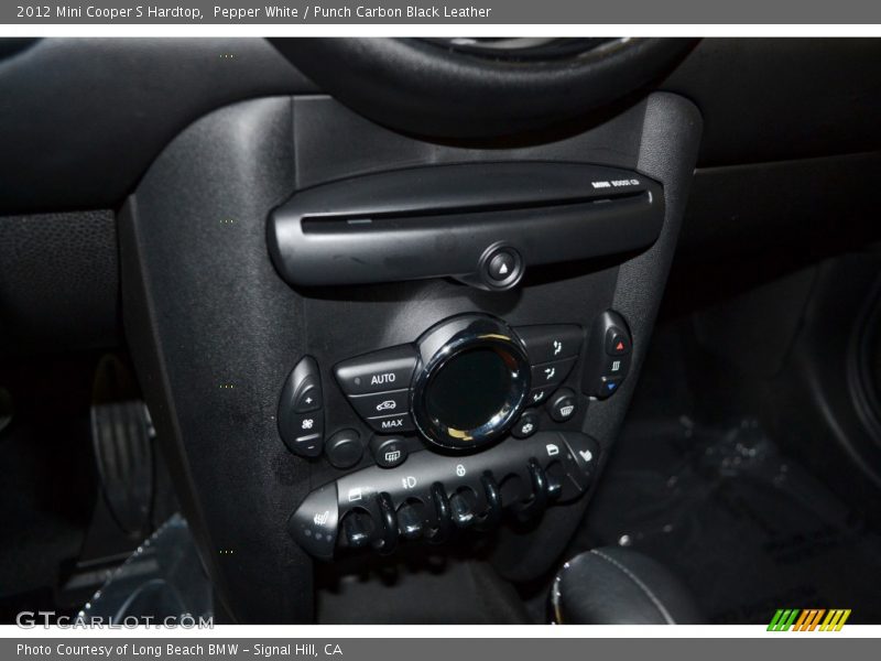 Pepper White / Punch Carbon Black Leather 2012 Mini Cooper S Hardtop