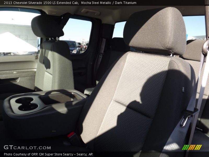 Mocha Steel Metallic / Dark Titanium 2013 Chevrolet Silverado 1500 LS Extended Cab
