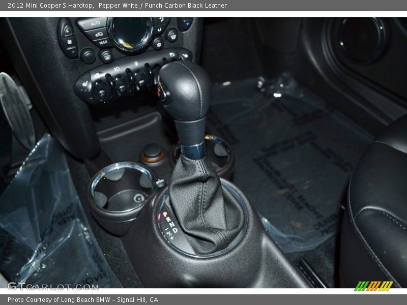 Pepper White / Punch Carbon Black Leather 2012 Mini Cooper S Hardtop