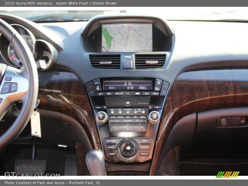 Controls of 2010 MDX Advance