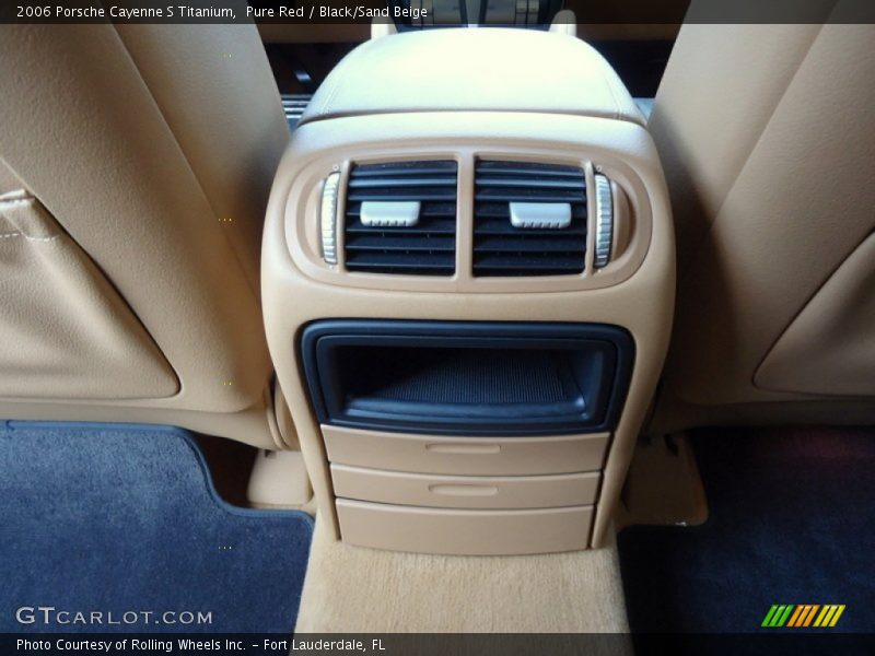Pure Red / Black/Sand Beige 2006 Porsche Cayenne S Titanium