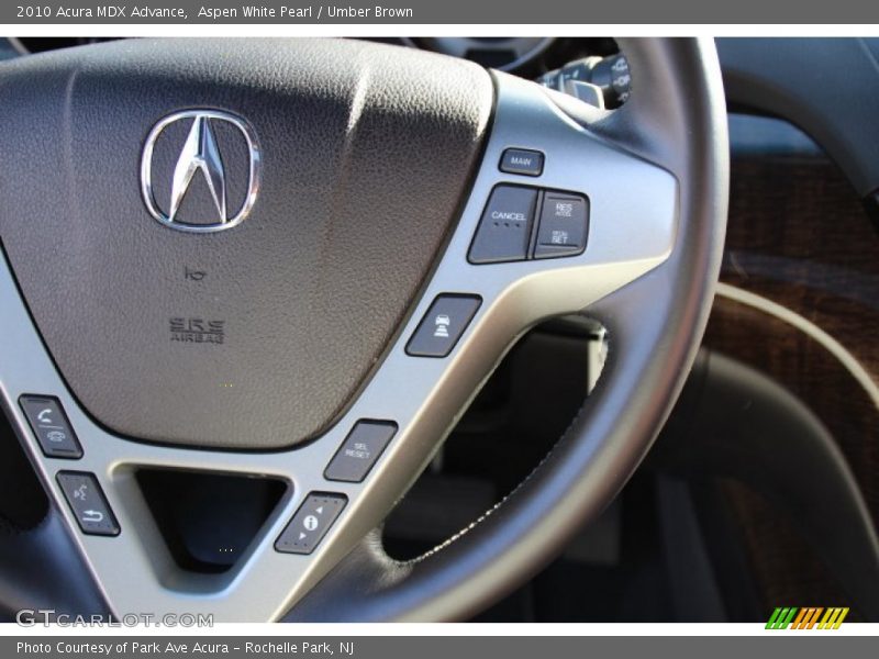 Controls of 2010 MDX Advance