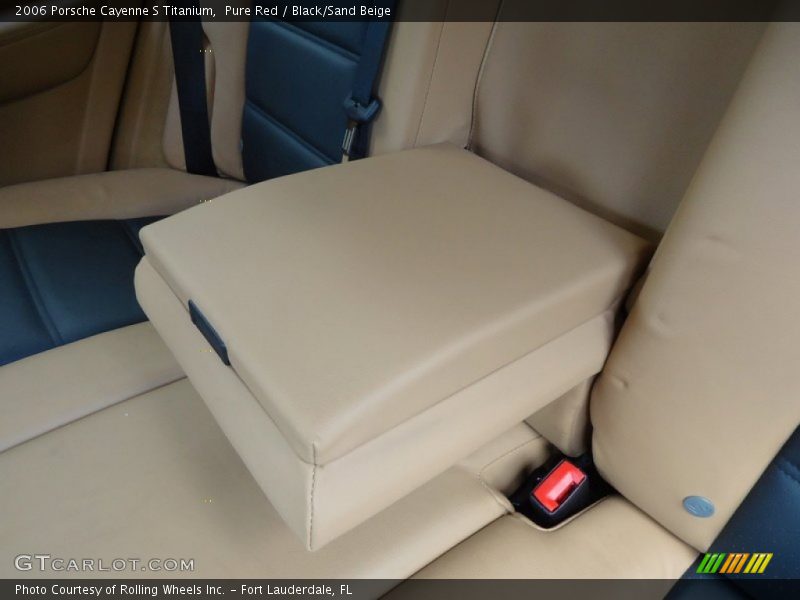 Pure Red / Black/Sand Beige 2006 Porsche Cayenne S Titanium