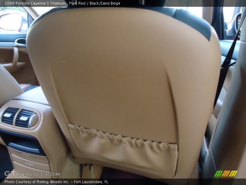 Pure Red / Black/Sand Beige 2006 Porsche Cayenne S Titanium