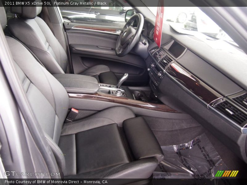 Front Seat of 2011 X5 xDrive 50i