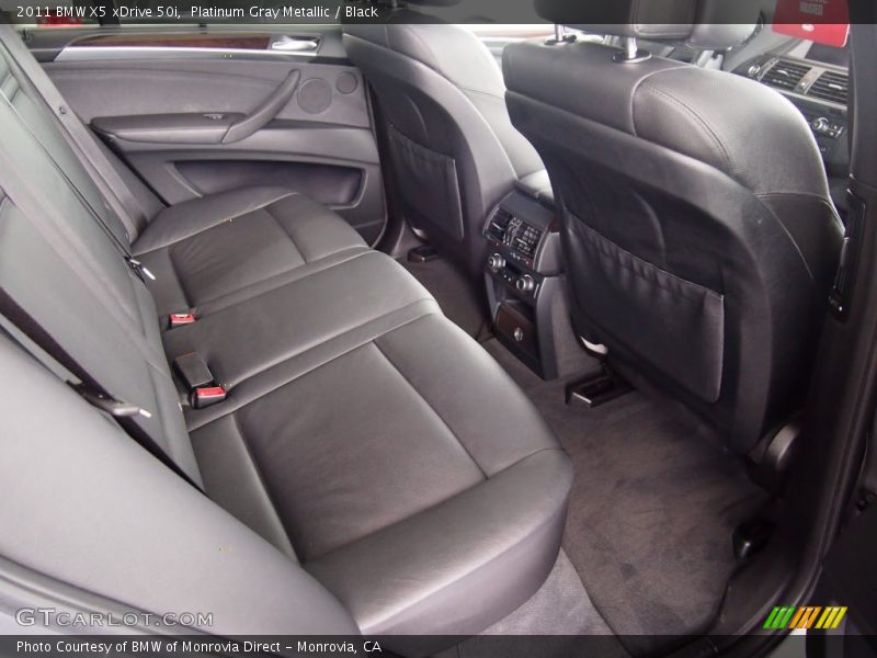 Rear Seat of 2011 X5 xDrive 50i